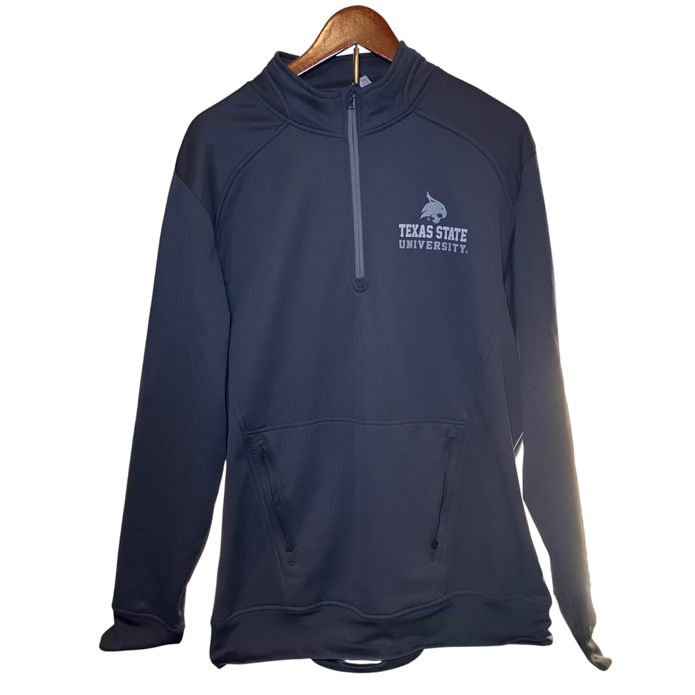 Texas State University Navy Quarter-Zip Pullover